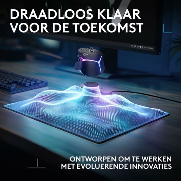 Sklisikker matte Logitech Svart