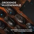 Miniatyrbillede 6 af 11: Skridsikker Måtte Logitech Sort