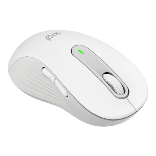 Logitech Signature M650 - mus - 2.4 GHz, Bluetooth - offwhite