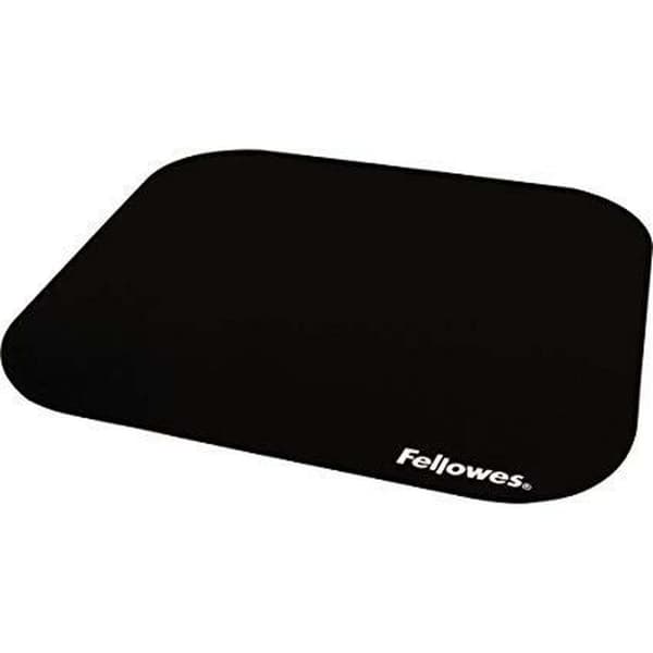 Halkfri matta Fellowes Svart Polyester Gummi (6 antal)