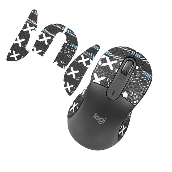INF Parannettu pito hiiritarrat Logitech M650L/M750L -malleille Musta