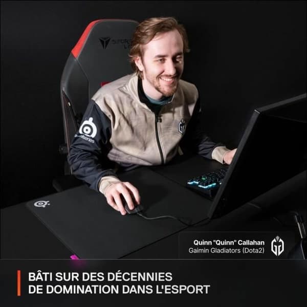 Musmatta SteelSeries QcK Performance XL Svart