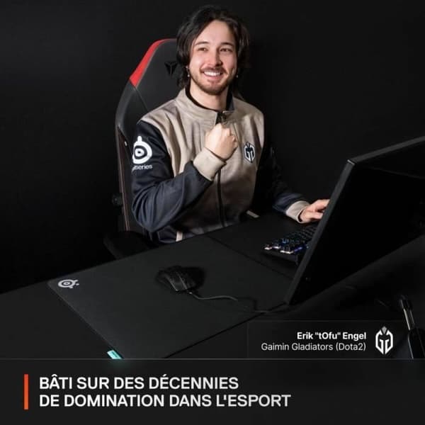Musmatta SteelSeries QcK Performance XL - Balance Svart