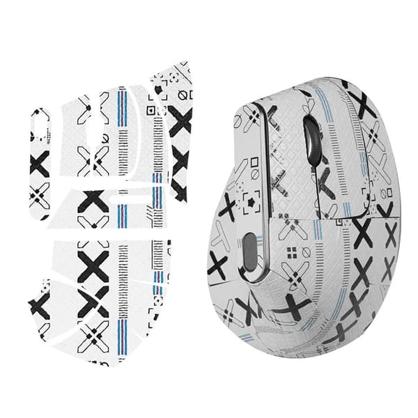 INF Parannettu pito hiiritarrat Logitech MX Vertical -hiirelle Valkoinen