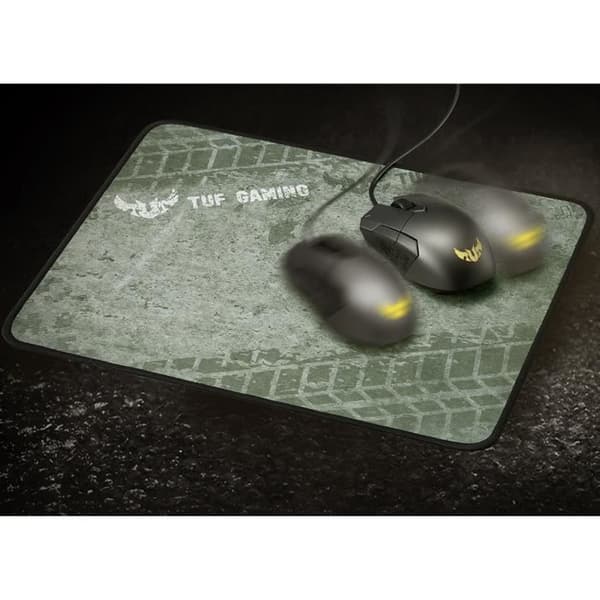 Asus TUF Gaming P3 Musmatta Textile Yta Sömmade Kanter Halkfri Gummibaser