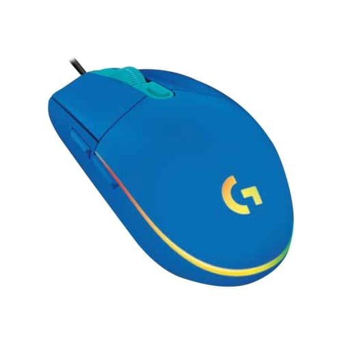 Logitech Gaming Mouse G102 LIGHTSYNC - mus - USB - blå Blå