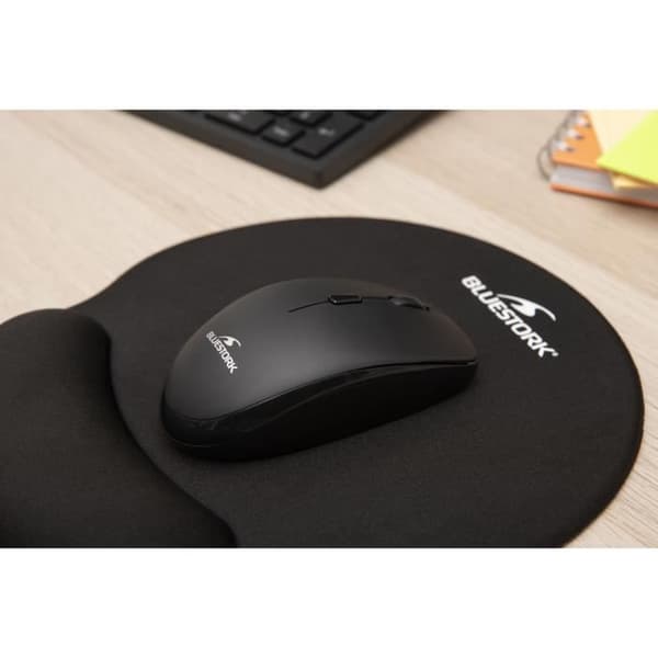 Ergonomisk musmatta - Bluestork - BS-PAD-ERGO - Handledsstöd - Tjocklek 3 mm
