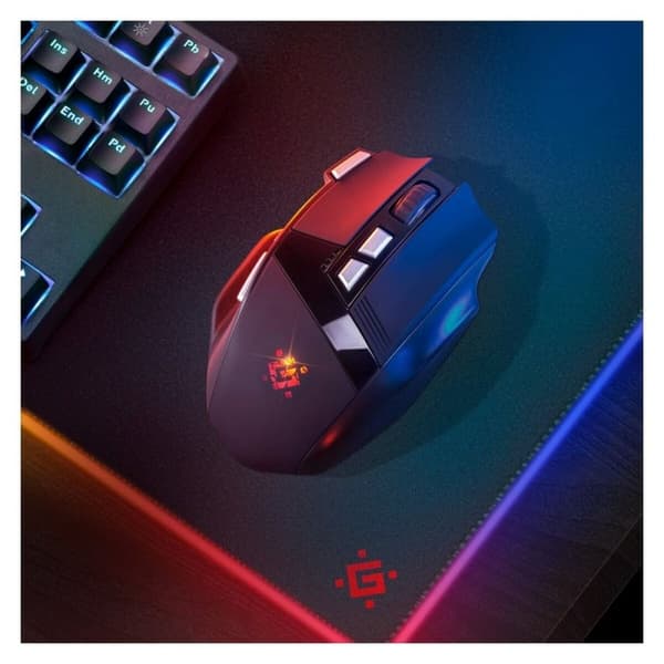 Gaming Mus Defender GM-885 KNIGHT Svart 3200 DPI