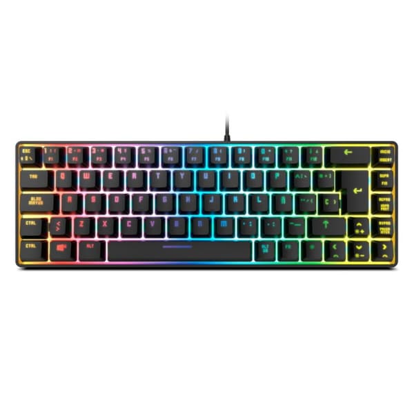 Gaming-tastatur og -mus Krom NXKROMKALISTASP Sort