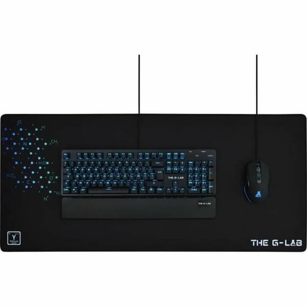 Halkfri matta The G-Lab Pad Yttrium Svart 90 x 40 cm