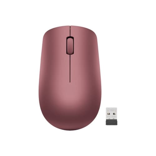 Lenovo 530 Wireless Mouse - mus - 2.4 GHz - körsbär