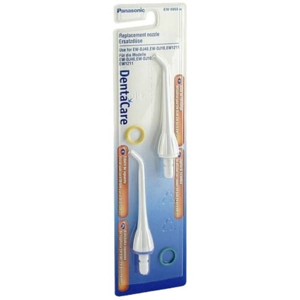 Panasonic EW0955W503 Ersättnings munstycken för mundusch 2 st Vit