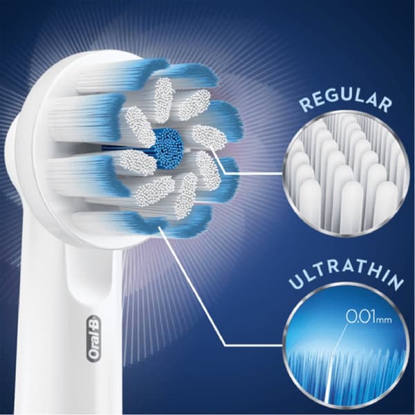 Oral B Borsthuvud Sensitive Clean & Care 9 st