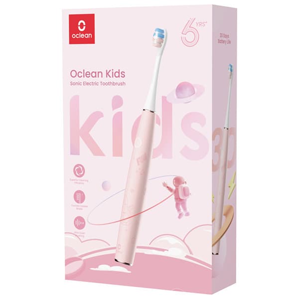 Oclean Kids elektrisk tandbørste, lyserød