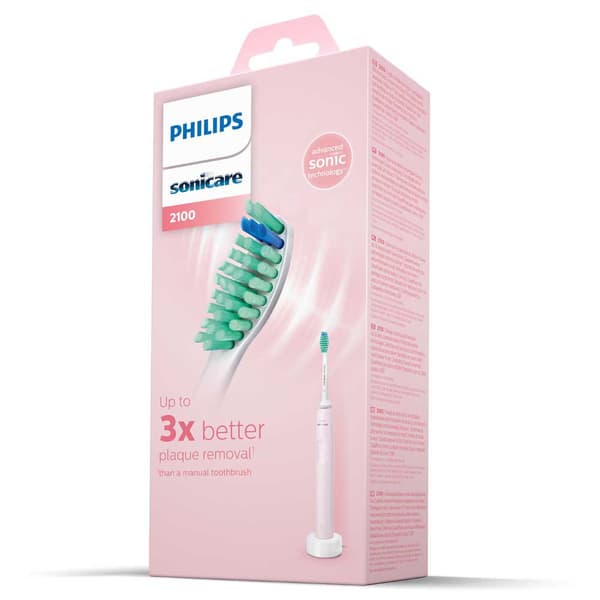 Philips Sonicare 2100 Serier Elektronisk Tandborste Durchsichtig