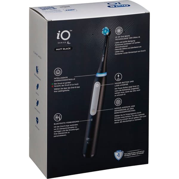 Oral-b Elektrisk Tandbørste Med Etui Io Series 4 Søvfarvet