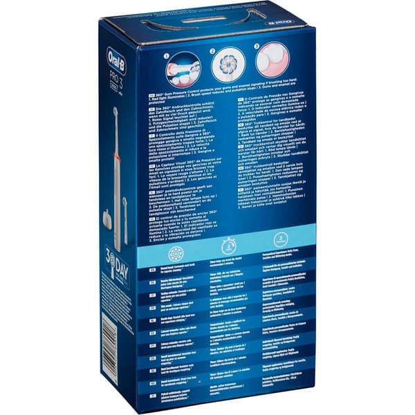 Oral-b Elektrisk Tandbørste Pro 3 3000 Sensitive Clean Jas22 Søvfarvet