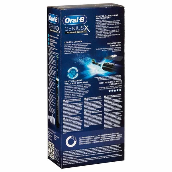 Oral-b Elektrisk Tandborste Genius X Svart