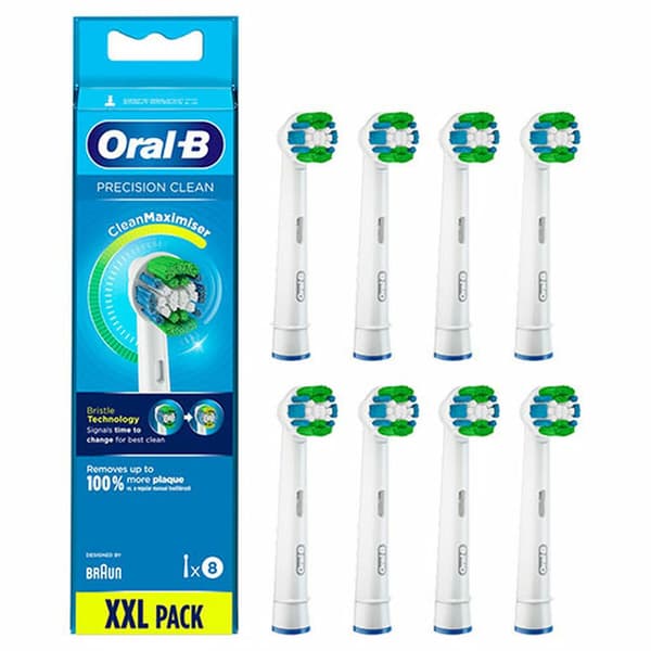 Oral B Byte Av Tandborste Precision Clean Maximiser 8 Enheter