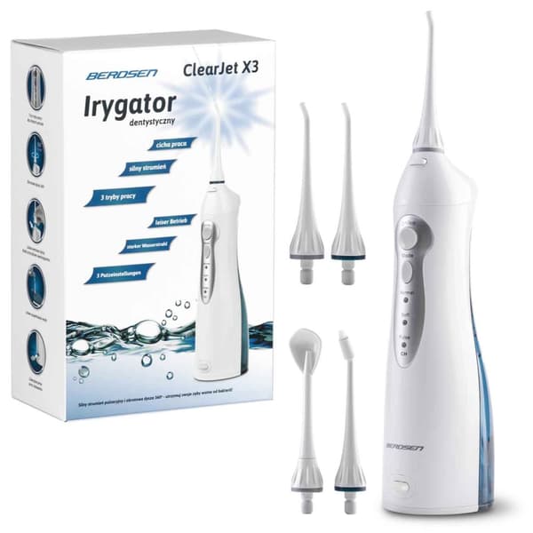 Berdsen ClearJet X3 trådlös tandspolare
