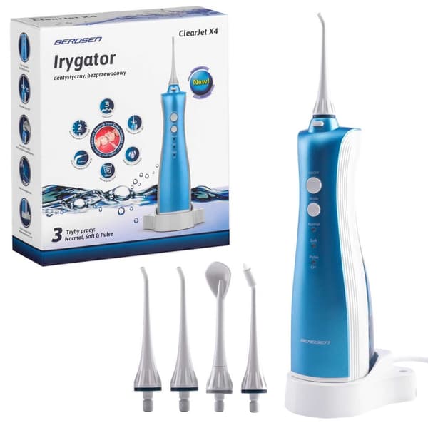 Berdsen ClearJet X4 trådløs tandskylningsmaskine