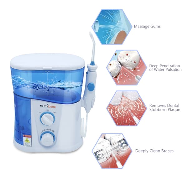 Vandflosser, 1000 ml kapacitet, 7 dyser