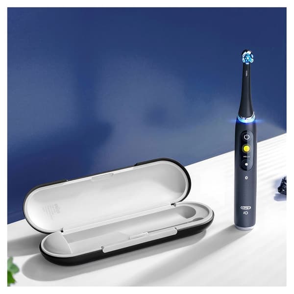 Oral-b Io Series 9 Luxe Edition Sähköhammasharja Kotelolla Hopeinen