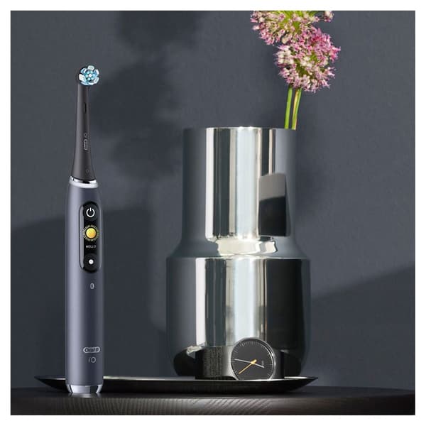 Oral-b Io Series 9 Luxe Edition Sähköhammasharja Kotelolla Hopeinen
