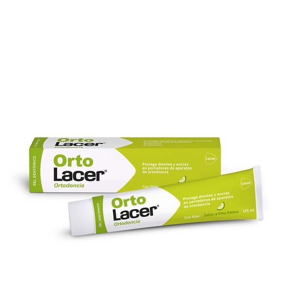 ORTOLACER lime toothpaste gel 125 ml