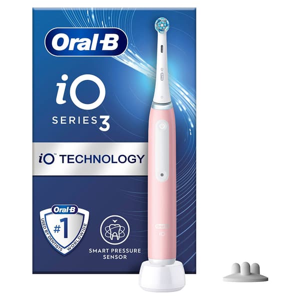 Oral B Io3s Elektrisk Tandbørste Transparent
