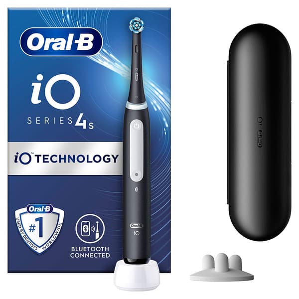Oral B Io4s Elektrisk Tandbørste Transparent