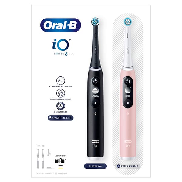 Oral B Io6 Elektrisk Tandbørste Transparent