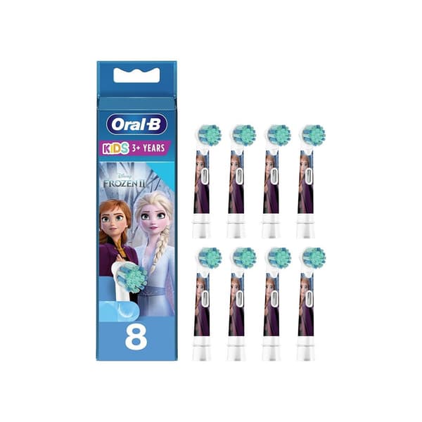 Oral B Kids Frozen Sähköhammasharjan Vaihto 8 Yksiköt