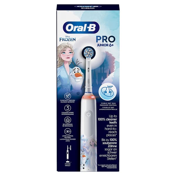 Oral B Pro 3 Junior Elektrisk Tandbørste Transparent