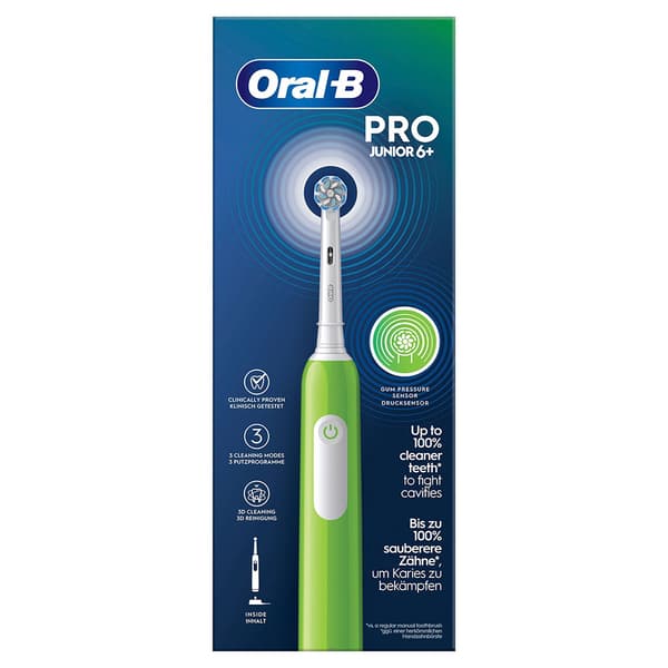 Oral B Pro1 Junior 6+ Eltandborste Durchsichtig