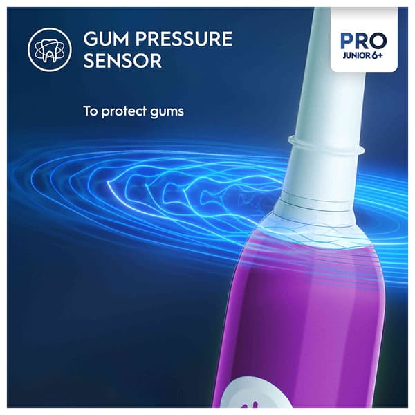 Oral B Pro1 Junior 6+ Elektrisk Tandbørste Transparent