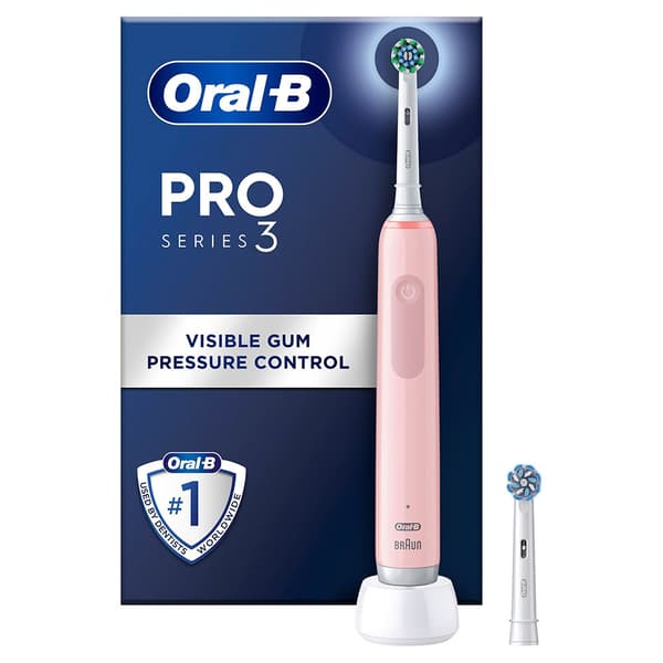 Oral B Pro3 Elektrisk Tandbørste Transparent