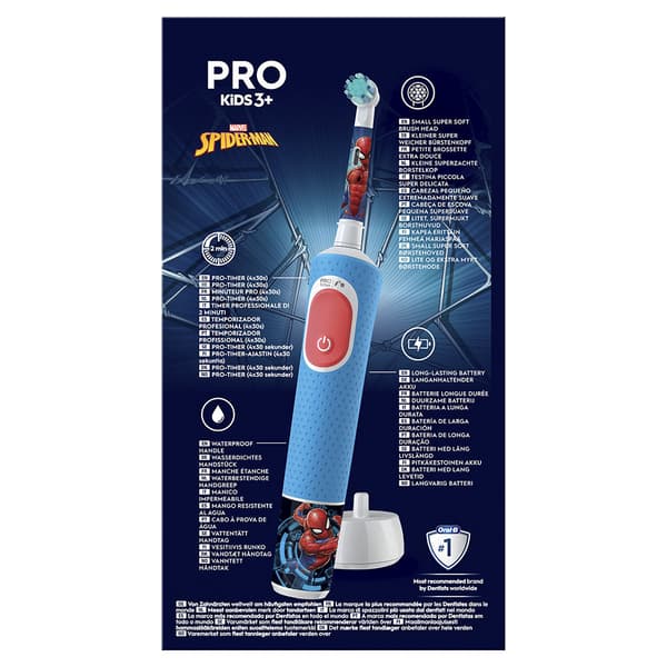 Oral B Vitality Pro Kids Spiderman Hbox Elektrisk Tandbørste