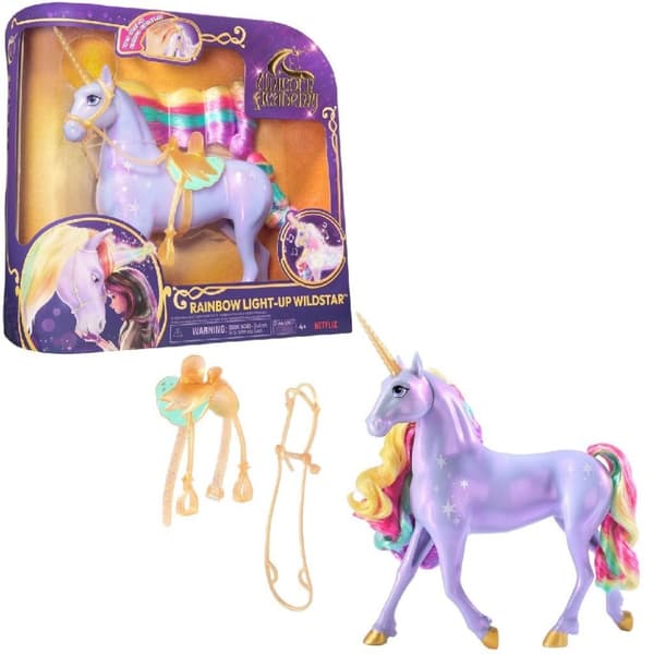 Unicorn Academy Unicorn Rainbow Wildstar + lys og lyd