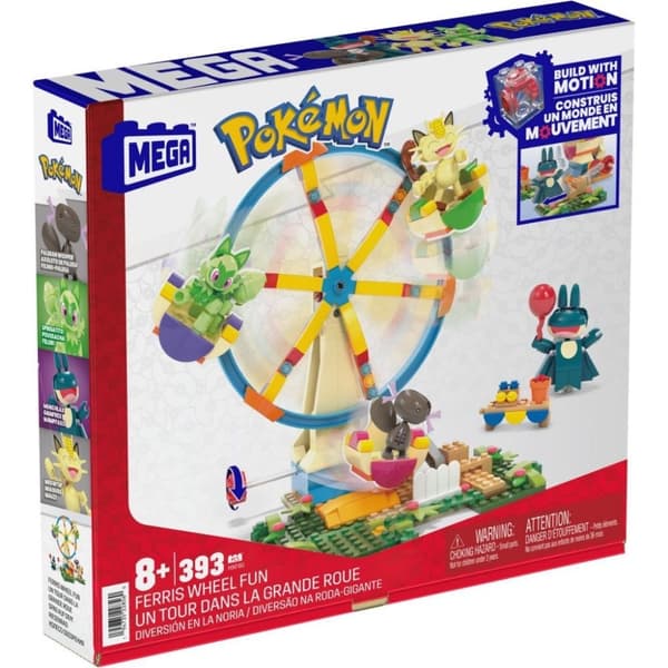 Mega Pokémon pariserhjul byggsats