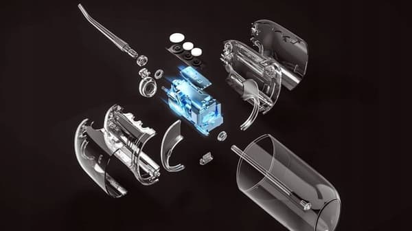 Dental irrigator sladdlös för tänder SHONA S200 PRO + fodral + 4 munstycken