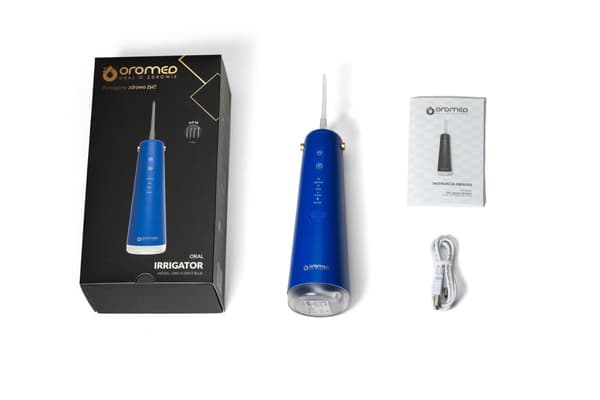 Oromed ORO-X DENT blå intelligent oral irrigator