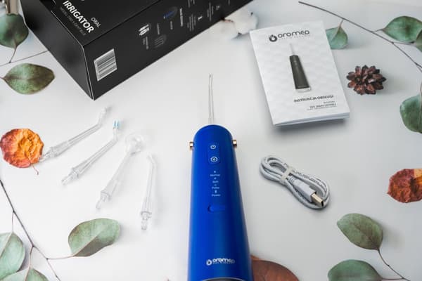 Oromed ORO-X DENT blå intelligent oral irrigator