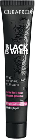 Miniatyrbild 6 av 8: Curaprox Black is White tandkräm 90 ml
