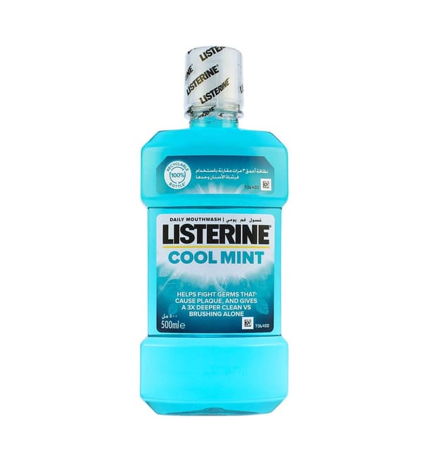 Listerine Cool Mint mouthwash 500 ml