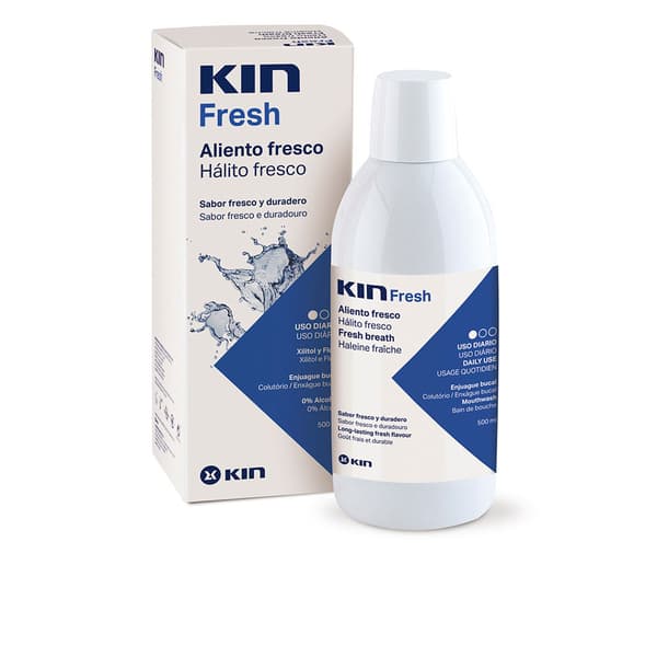 KIN FRESH fresh breath mouthwash 500 ml