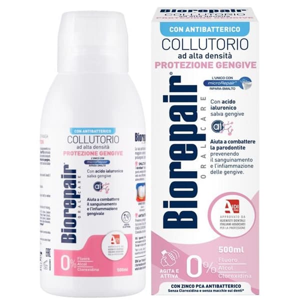 BIOREPAIR Mouthwash Protected Gums Moisturizing 500ML