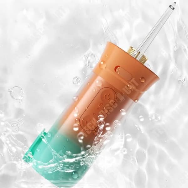 TD® Hemma bärbar elektrisk smart tandborste vattenflosser personlig rengöring justerbar teleskopisk tandvård