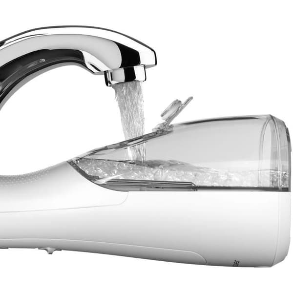Dental Jet - WATERPIK - WF-13 Pearl - Vit - Sladdlös - Uppladdningsbar - 2 trycknivåer - 4 munstycken