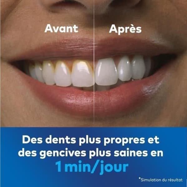 Waterpik WF-20 Pulse, Ledningsfri Vandtandtråd, Anbefales af UFSBD, Genopladelig Vandstråle, Fjerner Plak, Hvid